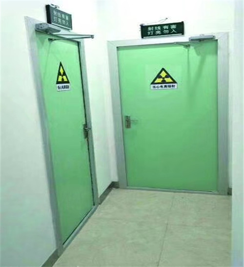 清远厂家定制防 辐射铅门 CT室铅门 放射科射线防护施工